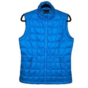 Marmot Light Blue Puffer Vest 700 Fill (M)